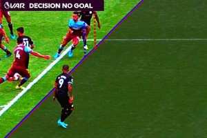  英超首次引入虚拟越位技术  