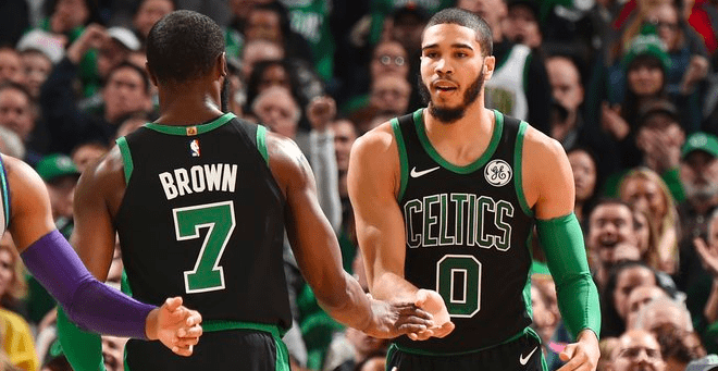  杰伦布朗关键球凯尔特人险胜热火