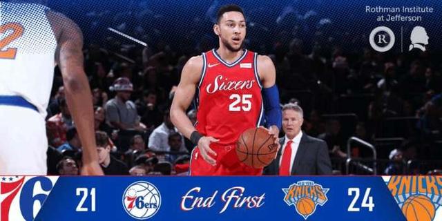  恩比德狂揽三十加二十篮板七六人双加时险胜尼克斯